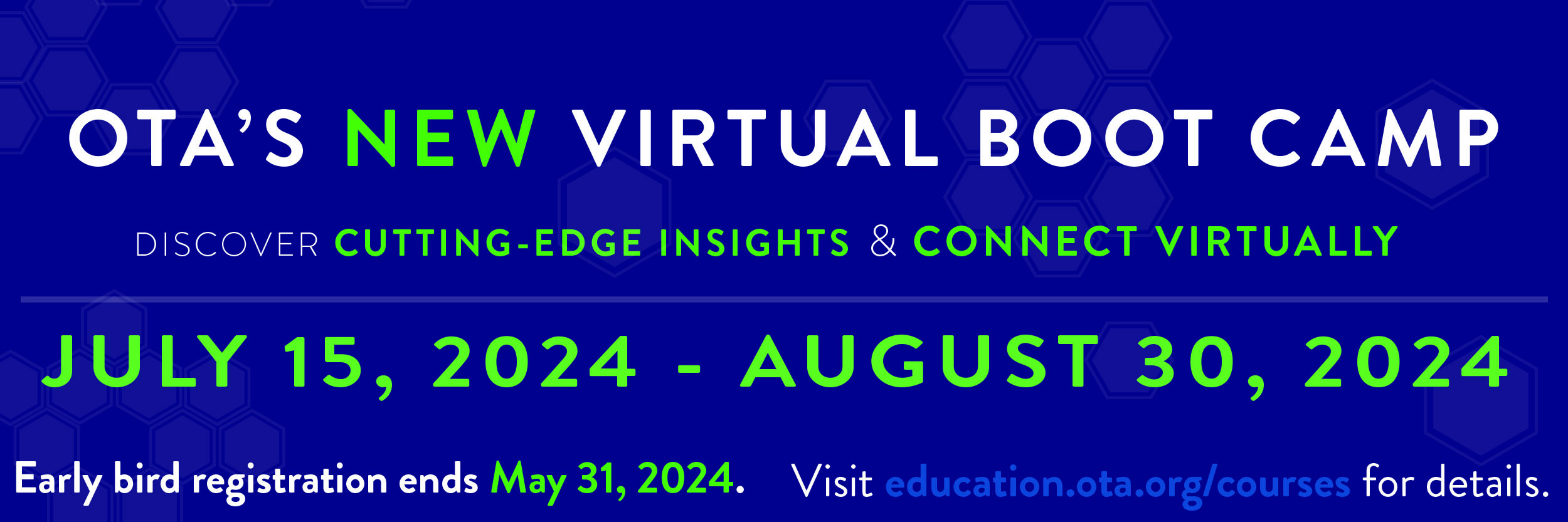 2024 virtual boot camp
