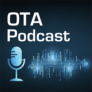 OTA Podcast logo graphic