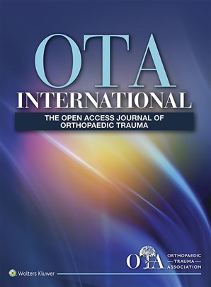 The cover of the OTA international journal.