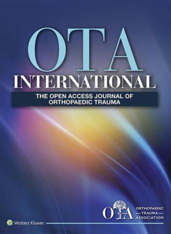 The cover of the OTA international journal.