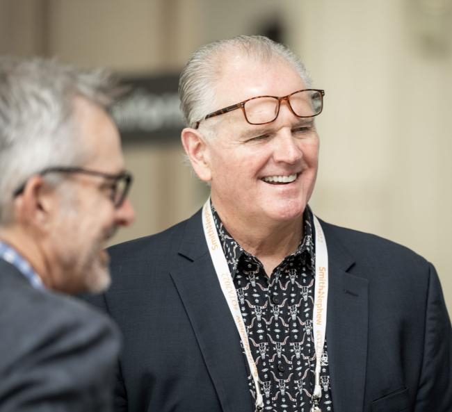 Chip Routt, MD catches up with others